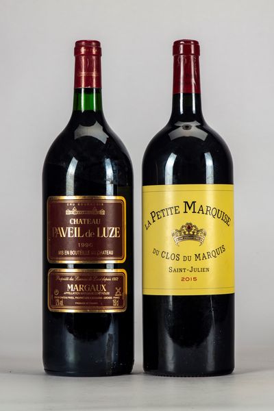 FRANCIA : SELEZIONE BORDEAUX magnum (2 BT)  - Asta Vini e Distillati - Associazione Nazionale - Case d'Asta italiane