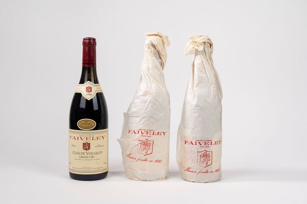 FRANCIA : Faiveley Clos de Vougeot Grand Cru (3 BT)  - Asta Vini e Distillati - Associazione Nazionale - Case d'Asta italiane