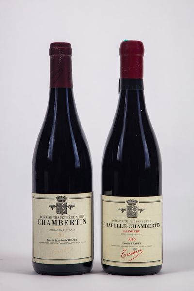 FRANCIA : Domaine Trapet Pere et Fils Chapelle-Chambertin Grand Cru (2 BT)  - Asta Vini e Distillati - Associazione Nazionale - Case d'Asta italiane