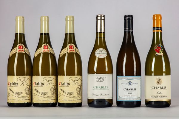 FRANCIA : SELEZIONE chablis (6 BT)  - Asta Vini e Distillati - Associazione Nazionale - Case d'Asta italiane