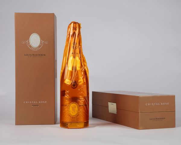 FRANCIA : Cristal Brut Ros Millesime (2 BT)  - Asta Vini e Distillati - Associazione Nazionale - Case d'Asta italiane