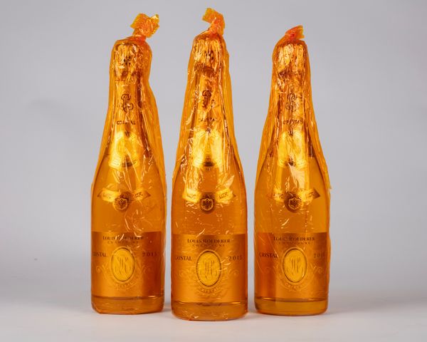 FRANCIA : Cristal Brut Millesime (3 BT)  - Asta Vini e Distillati - Associazione Nazionale - Case d'Asta italiane