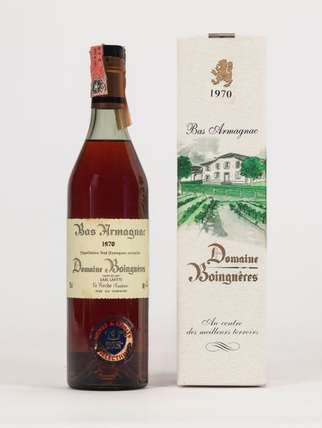 FRANCIA : Domaine Boingneres Bas Armagnac Vintage  - Asta Vini e Distillati - Associazione Nazionale - Case d'Asta italiane