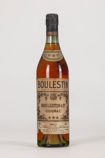 FRANCIA : Cognac boulestin 3 stelle  - Asta Vini e Distillati - Associazione Nazionale - Case d'Asta italiane