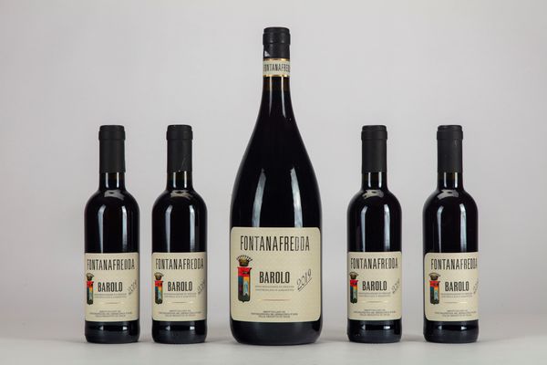 Italia : Selezione Fontanafredda Barolo (5 bt)  - Asta Vini e Distillati - Associazione Nazionale - Case d'Asta italiane