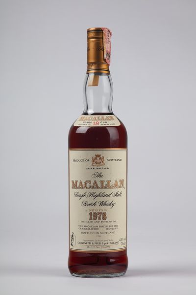 Scozia : Macallan 18 YO 1978  - Asta Vini e Distillati - Associazione Nazionale - Case d'Asta italiane