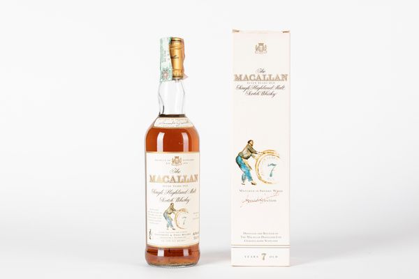 Scozia : MACALLAN SCOTCH WHISKY 7 YEARS OLD  - Asta Vini e Distillati - Associazione Nazionale - Case d'Asta italiane