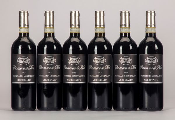 Italia : Casanova di Neri BRUNELLO DI MONTALCINO CERRETALTO (6 BT)  - Asta Vini e Distillati - Associazione Nazionale - Case d'Asta italiane