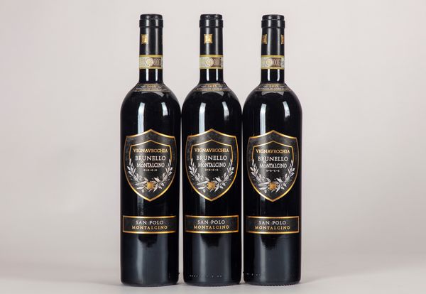 Italia : San Polo BRUNELLO DI MONTALCINO VIGNAVECCHIA (3 BT)  - Asta Vini e Distillati - Associazione Nazionale - Case d'Asta italiane