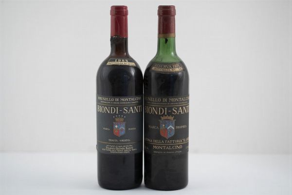 Montalcino : Brunello di Montalcino Tenuta Biondi Santi  - Asta Vini e Distillati - Associazione Nazionale - Case d'Asta italiane