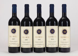 Italia - Verticale Sassicaia (5 BT)