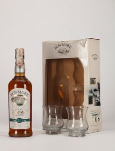 Scozia - Bowmore 12 con bicchieri