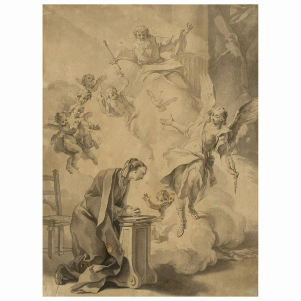 Giambattista Piazzetta  - Asta WORKS ON PAPER - Associazione Nazionale - Case d'Asta italiane