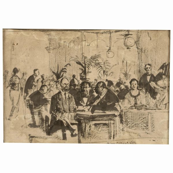 Pietro Annigoni  - Asta WORKS ON PAPER - Associazione Nazionale - Case d'Asta italiane