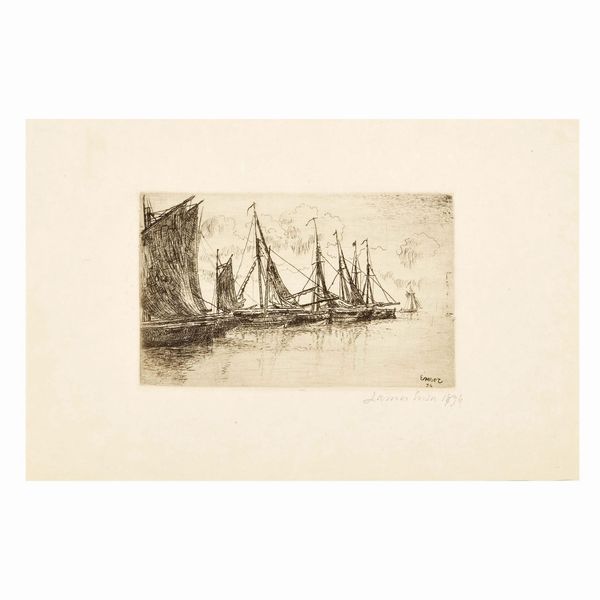 JAMES ENSOR : JAMES ENSOR  - Asta WORKS ON PAPER - Associazione Nazionale - Case d'Asta italiane