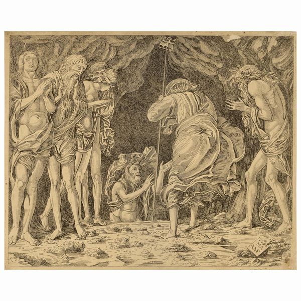 Seguace di Andrea Mantegna  - Asta WORKS ON PAPER - Associazione Nazionale - Case d'Asta italiane