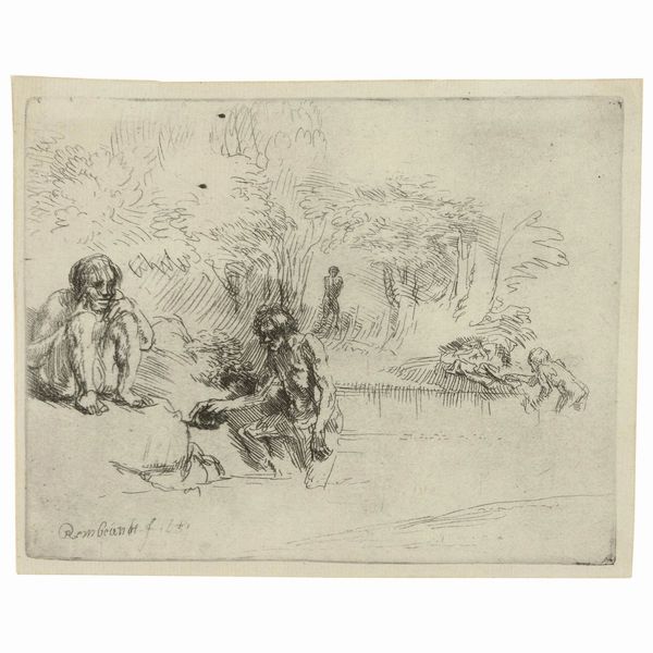 Harmensz Rembrandt van Rijn  - Asta WORKS ON PAPER - Associazione Nazionale - Case d'Asta italiane