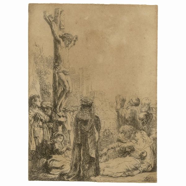 Bottega di Harmensz Rembrandt van Rijn  - Asta WORKS ON PAPER - Associazione Nazionale - Case d'Asta italiane