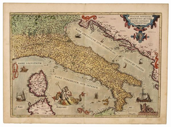 Abrahamus Ortelius  - Asta WORKS ON PAPER - Associazione Nazionale - Case d'Asta italiane