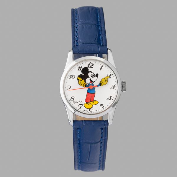 WALT DISNEY : Orologio Walt Disney Topolino  - Asta Orologi da Polso - Associazione Nazionale - Case d'Asta italiane