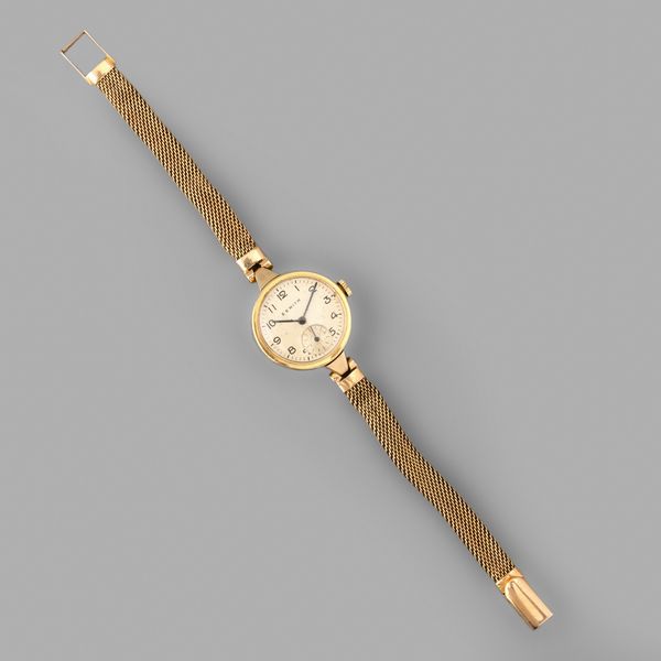 ZENITH : Zenith Lady in oro 18k, quadrante Argent con numeri romani, 22 mm  - Asta Orologi da Polso - Associazione Nazionale - Case d'Asta italiane