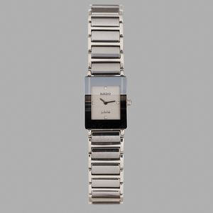 RADO - Jubile in acciaio al quarzo, quadrante grigio Matte 22x18 mm