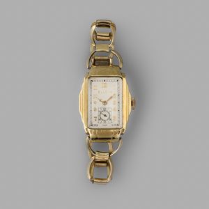 Bulova - Bulova Lady in oro giallo 18k, 25,5x37,5 mm