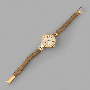 ZENITH - Zenith Lady in oro 18k, quadrante Argent con numeri romani, 22 mm