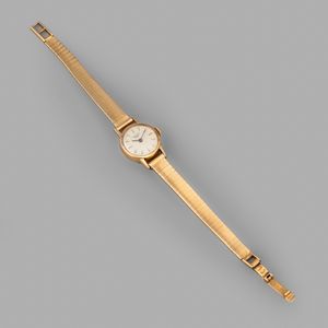 LONGINES : Longines Lady in oro giallo 18k, quadrante Argent, 18 mm  - Asta Orologi da Polso - Associazione Nazionale - Case d'Asta italiane