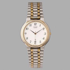 CITIZEN - Citizen Lady al quarzo con datario ref 6110-605378, in acciaio, 32 mm