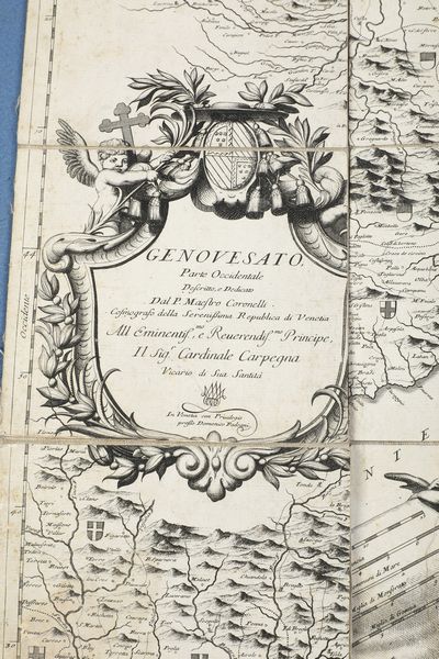 Collezione di carte geografiche e stampe relative a Genova e al Genovesato  - Asta Stampe - Associazione Nazionale - Case d'Asta italiane