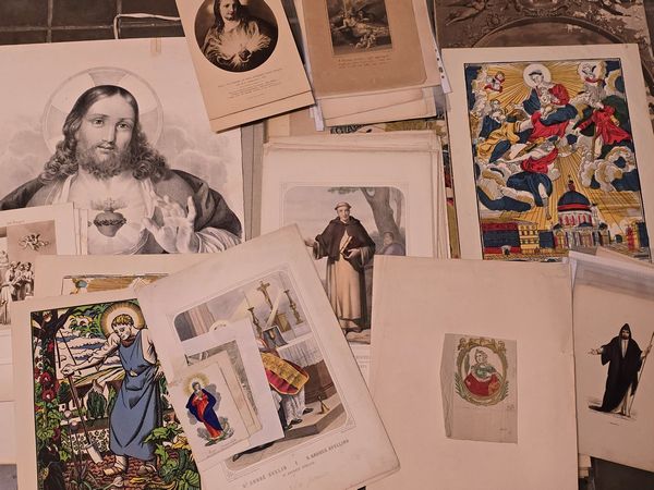 Collezione di stampe a soggetto religioso, per lo pi XIX secolo  - Asta Stampe - Associazione Nazionale - Case d'Asta italiane