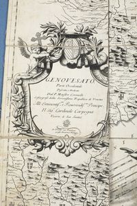 Collezione di carte geografiche e stampe relative a Genova e al Genovesato  - Asta Stampe - Associazione Nazionale - Case d'Asta italiane