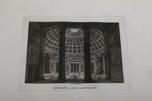 Adrien Manglard (1695-1760) e altri Raccolta di stampe del XIX e XX secolo, aventi per soggetto roma e i suoi dintorni, inclusa la Nuova raccolta delle principali vedute antiche e moderne dell'alma citt di Roma e due vicinanze disegnate dal vero da pi celebri artisti  - Asta Stampe - Associazione Nazionale - Case d'Asta italiane