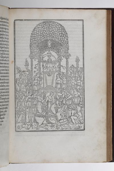 (Colonna Francesco) La Hypnerotomachia di Poliphilo cio pugna d'amore in sogna dov'egli mostra, che tutte le cose humane non sono altro che sogno e dove narra molt'altre cose degne di cognitione, in Venetia, in casa dei figliuoli di Aldo, 1545.  - Asta Libri Antichi - Associazione Nazionale - Case d'Asta italiane