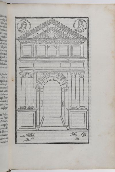 (Colonna Francesco) La Hypnerotomachia di Poliphilo cio pugna d'amore in sogna dov'egli mostra, che tutte le cose humane non sono altro che sogno e dove narra molt'altre cose degne di cognitione, in Venetia, in casa dei figliuoli di Aldo, 1545.  - Asta Libri Antichi - Associazione Nazionale - Case d'Asta italiane