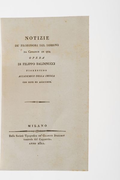 Classici Italiani - edizione del secolo XIX Raccolta di Classici Italiani, stampati a Milano nella prima met del secolo XIX dalla Societ tipografica dei Classici Italiani. Sono presenti 168 tomi.  - Asta Libri Antichi - Associazione Nazionale - Case d'Asta italiane