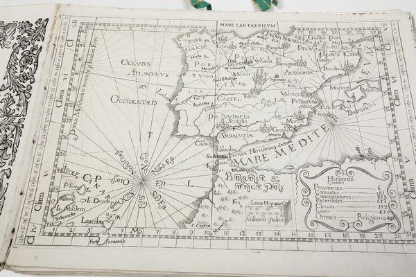 Autori vari (mappe attribuite a Giovanni da Montecalerio)<BR> Chorographica Descriptio provinciarum, et conventuum FF. Min. S. Francisci Capucinorum..., Milano, 1712  - Asta Libri Antichi - Associazione Nazionale - Case d'Asta italiane