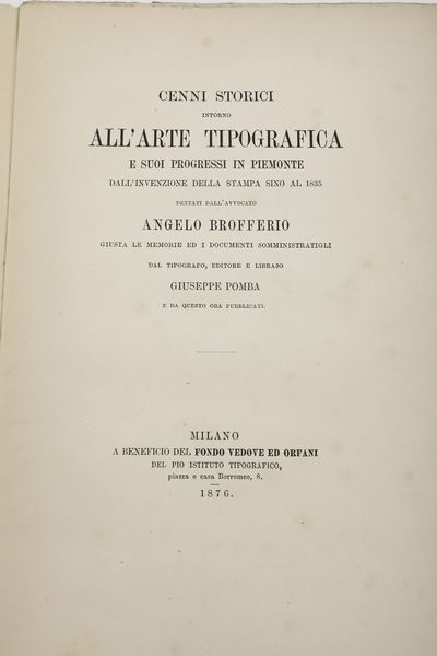 Autori vari Lotto di storia del Piemonte Savoia  - Asta Libri Antichi - Associazione Nazionale - Case d'Asta italiane