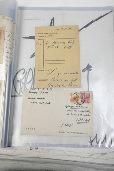 Collezione di 19 autografi  - Asta Libri Antichi - Associazione Nazionale - Case d'Asta italiane