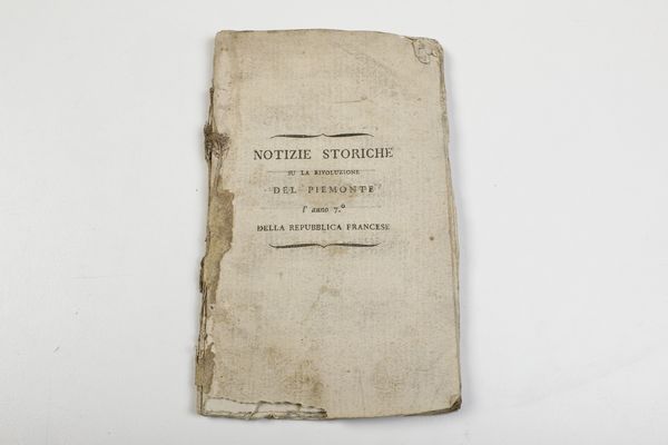 Autori vari Lotto di opere sul Piemonte napoleonico  - Asta Libri Antichi - Associazione Nazionale - Case d'Asta italiane