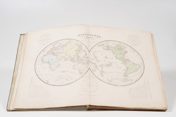 Maggie e Cassella Atlante universale di geografia antica e moderna. Torino, Maggi, senza data, ma dopo il 1854  - Asta Libri Antichi - Associazione Nazionale - Case d'Asta italiane