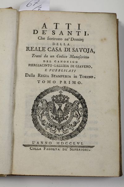 Autori vari Lotto di opere sulla religione  - Asta Libri Antichi - Associazione Nazionale - Case d'Asta italiane