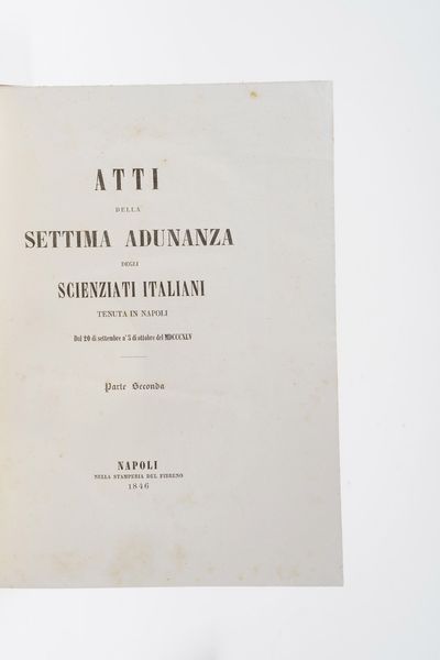 Arturo Issel Istruzioni scientifiche pe i viaggiatori... Roma, Eredi Botta, 1881  - Asta Libri Antichi - Associazione Nazionale - Case d'Asta italiane