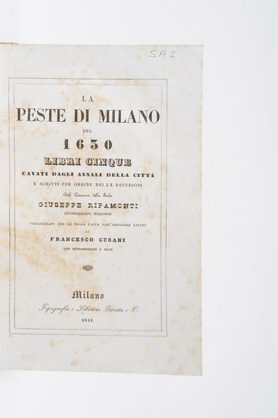 Arturo Issel Istruzioni scientifiche pe i viaggiatori... Roma, Eredi Botta, 1881  - Asta Libri Antichi - Associazione Nazionale - Case d'Asta italiane