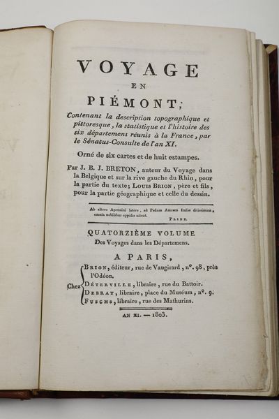 Autori vari Lotto di libri inerenti ai viaggi in Piemonte  - Asta Libri Antichi - Associazione Nazionale - Case d'Asta italiane