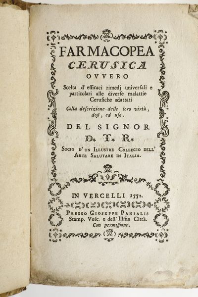 Autori vari Lotto di opere sulla medicina  - Asta Libri Antichi - Associazione Nazionale - Case d'Asta italiane