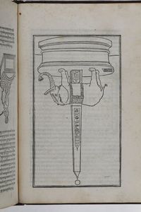 (Colonna Francesco) La Hypnerotomachia di Poliphilo cio pugna d'amore in sogna dov'egli mostra, che tutte le cose humane non sono altro che sogno e dove narra molt'altre cose degne di cognitione, in Venetia, in casa dei figliuoli di Aldo, 1545.  - Asta Libri Antichi - Associazione Nazionale - Case d'Asta italiane