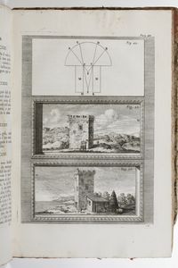 Leonardo Da Vinci-Raffaelle Du Fresne Trattato della pittura... nuovamente dato in luce con la vita dello stesso autore scritta da Du Fresne... si sono aggiunti i tre libri della pittura e il trattato della statua di Leon Battista Alberti... In Bologna, nellistituto delle scienze, 1786  - Asta Libri Antichi - Associazione Nazionale - Case d'Asta italiane