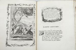 Ludovico Ariosto Orlando furioso... tomi dall'1 al 4, in Venetia, presso antonio Zatta, 1772-1773  - Asta Libri Antichi - Associazione Nazionale - Case d'Asta italiane